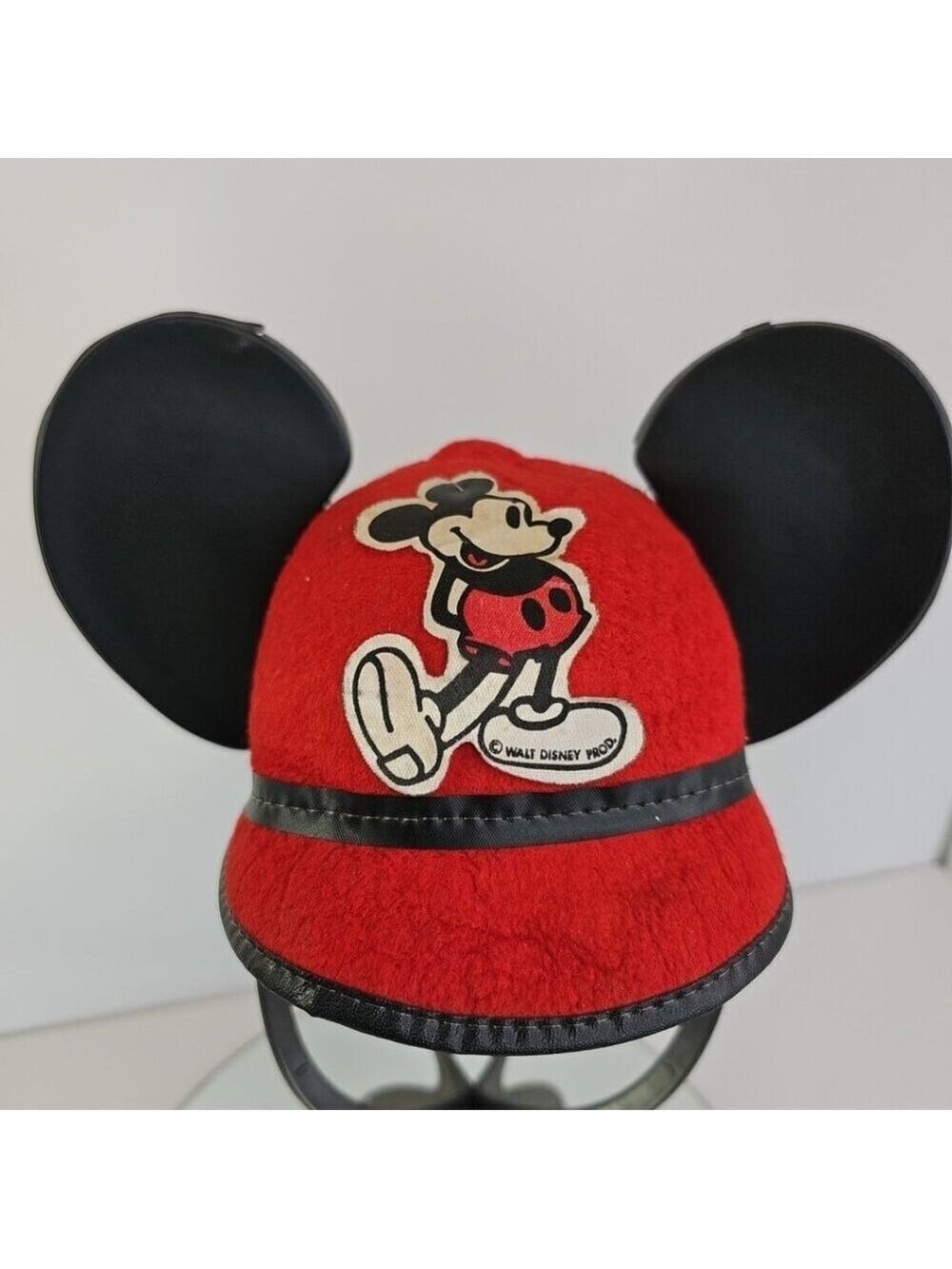 Vtg Mickey Mouse Ears Hat Walt Disney Souvenir USA Very Old Read